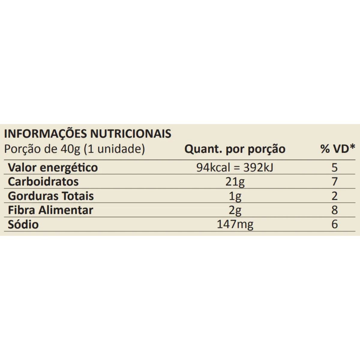 Massa Para Wrap 240g - Linha Vegan / Slim