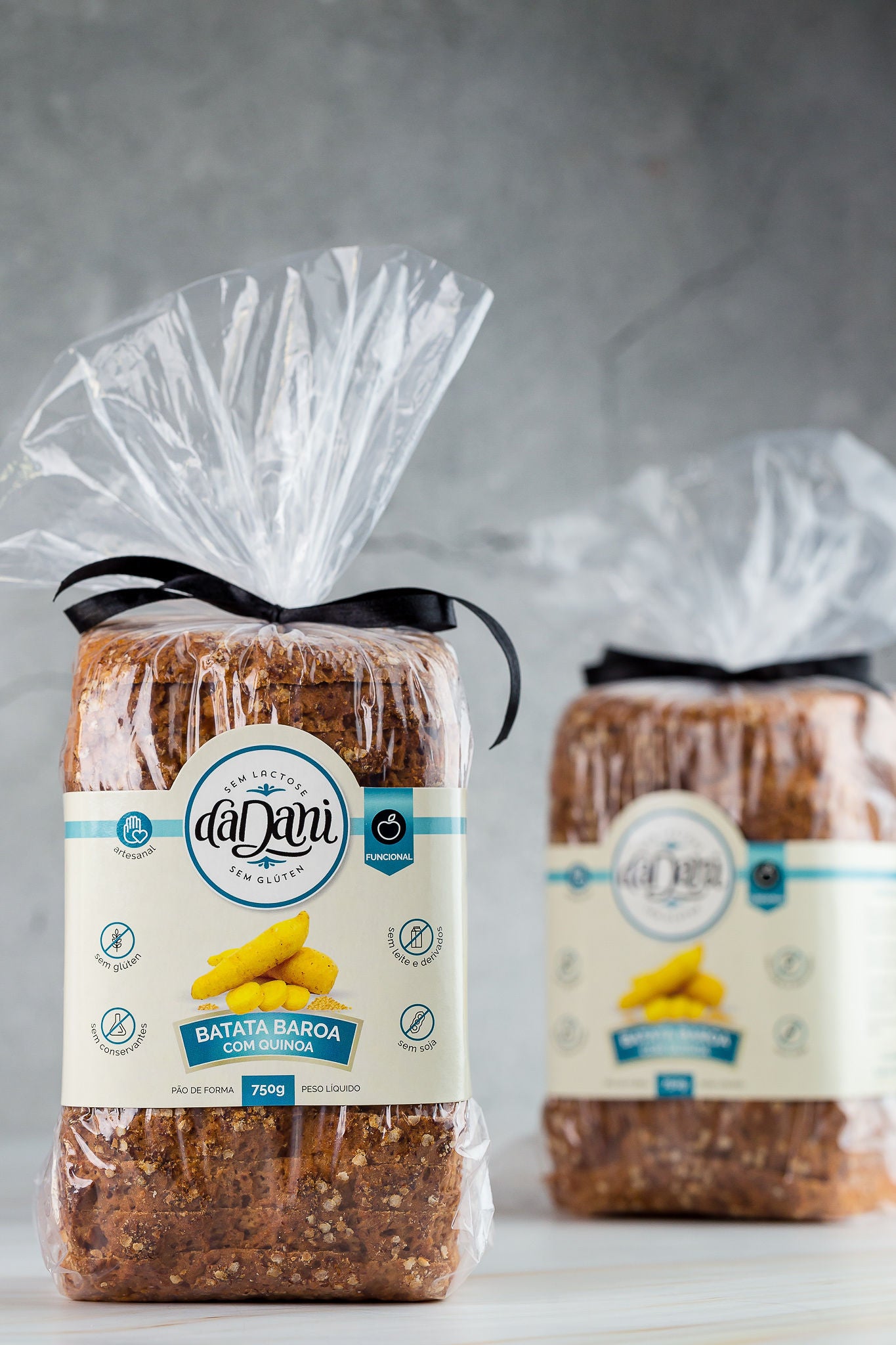 Pão de Forma Batata Baroa com Quinoa 750g - Linha Funcional