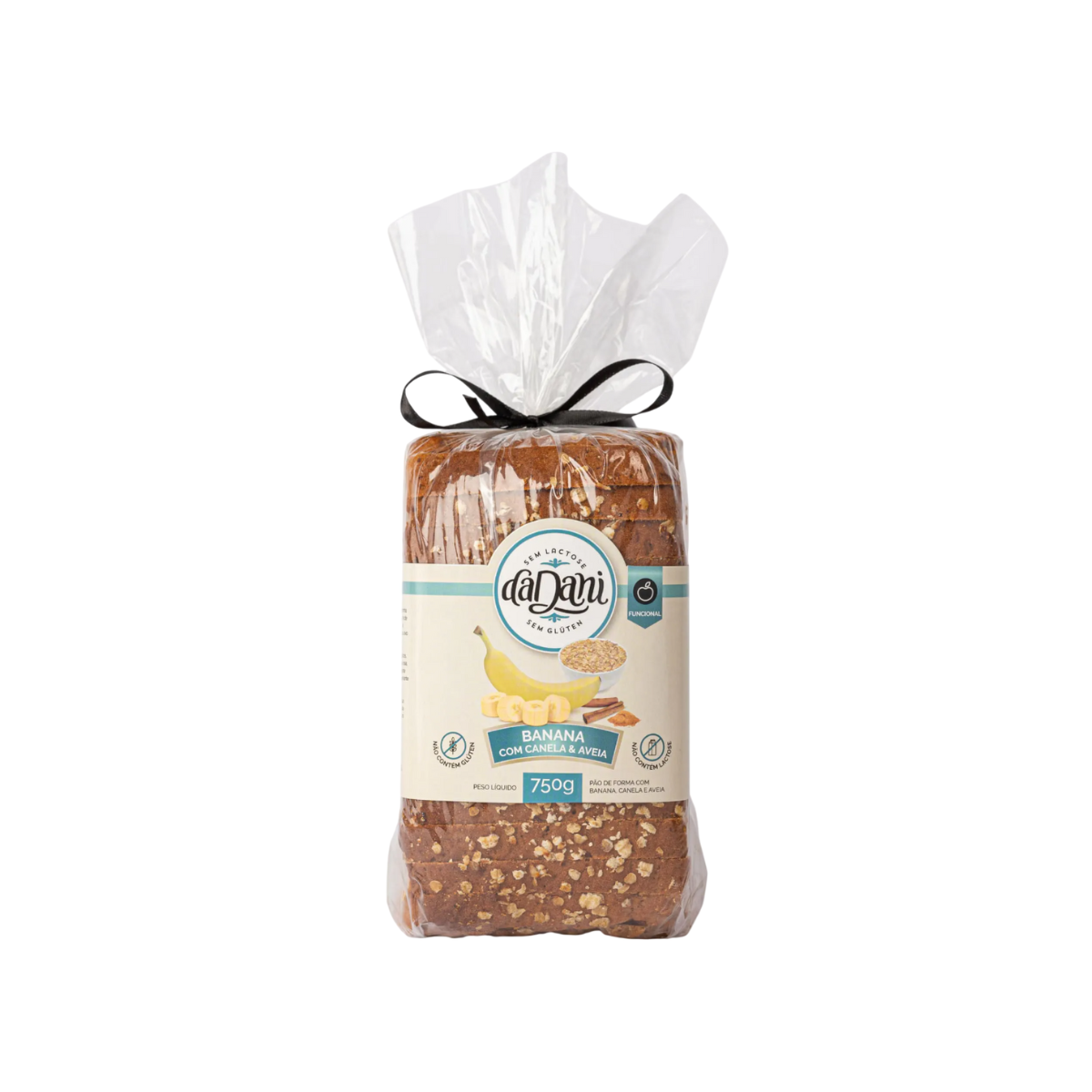 Pão de Banana com Canela & Aveia 750g