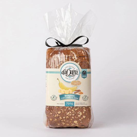 Pão de Banana com Canela & Aveia 750g