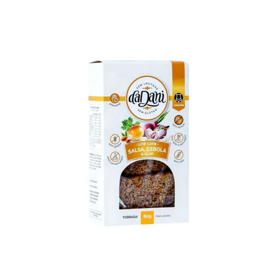 Torrada Sabor Salsa, Cebola e Alho 100g - Linha Funcional