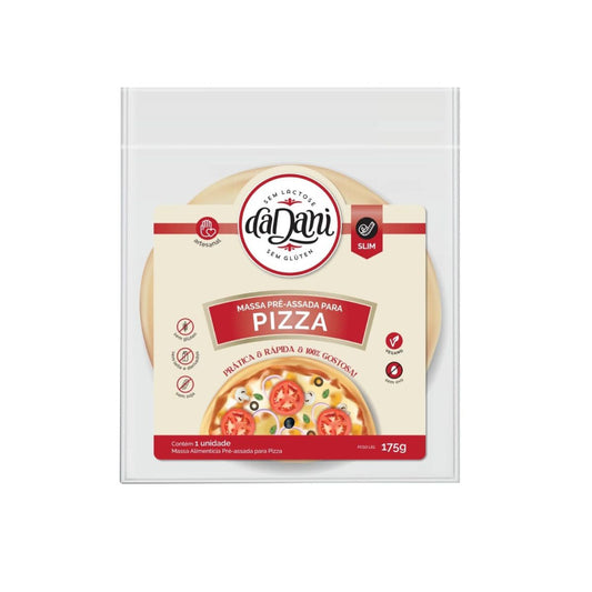 Massa Para Pizza 175g - Linha Vegan / Slim