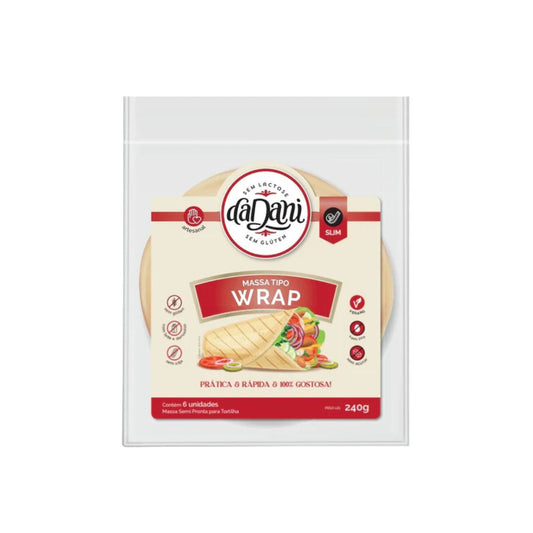Massa Para Wrap 240g - Linha Vegan / Slim