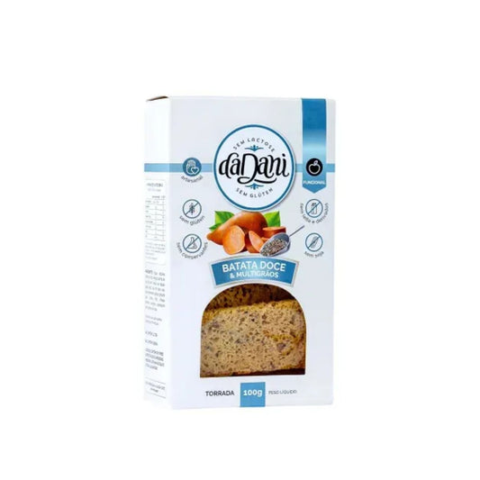 Torrada Sabor Multigrãos Com Batata Doce 100g - Linha Funcional