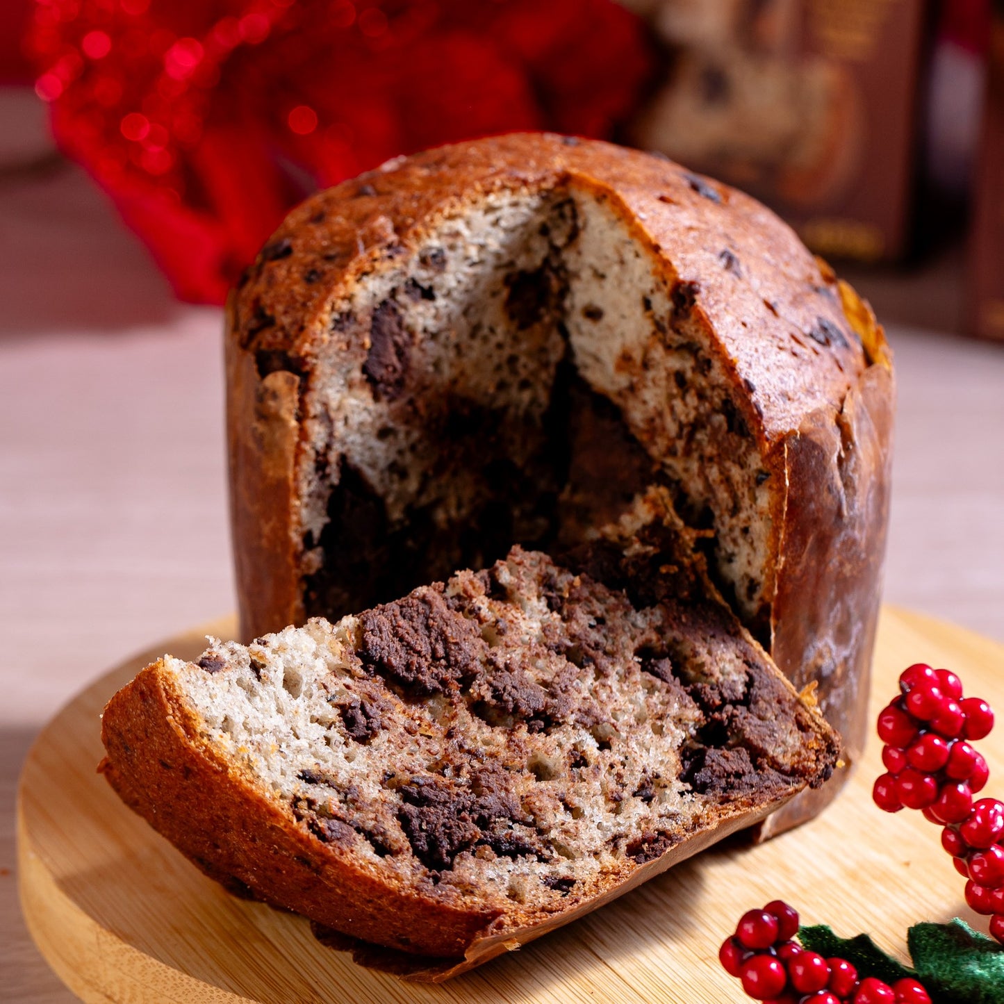 ChocoDani Chocolate 56% Chocottone Sem Glúten Sem Açúcar 450g