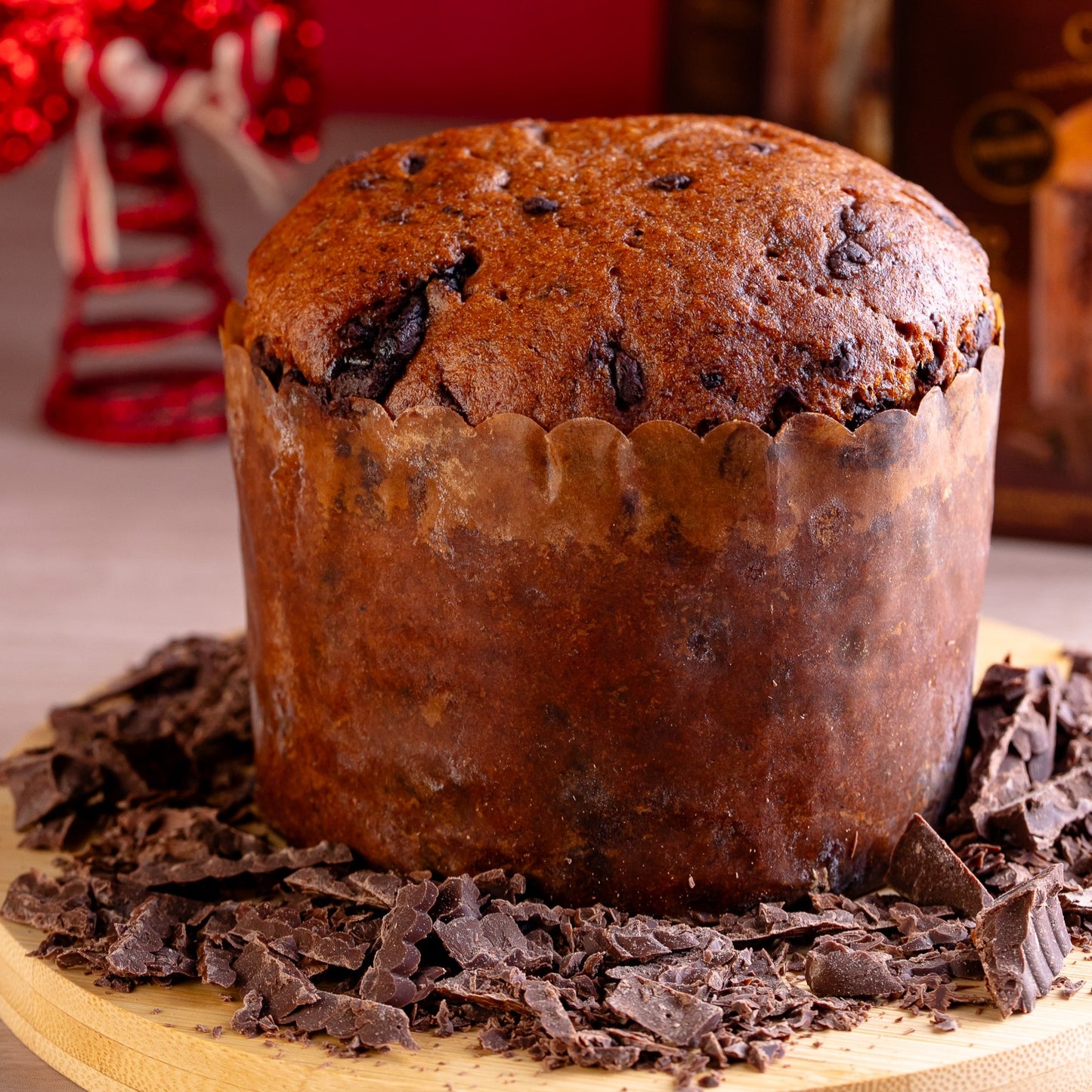 ChocoDani Chocolate 56% Chocottone Sem Glúten Sem Açúcar 450g