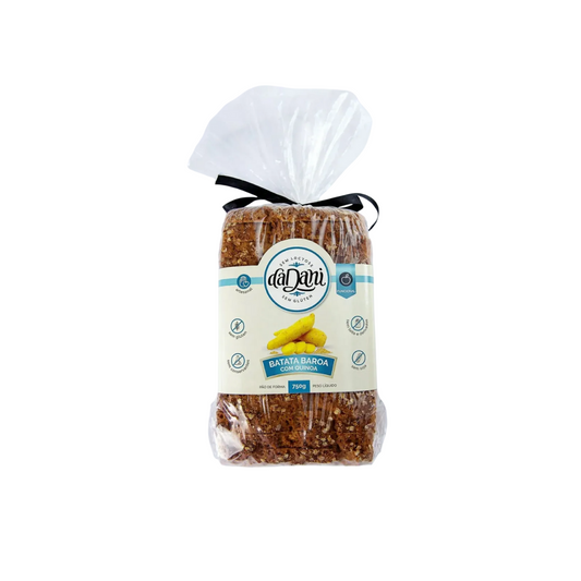 Pão de Forma Batata Baroa com Quinoa 750g - Linha Funcional