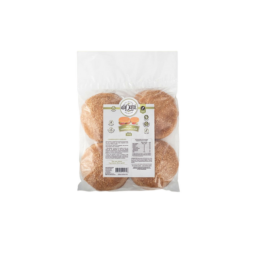 Pão de Hambúrguer 400g - Linha Vegan